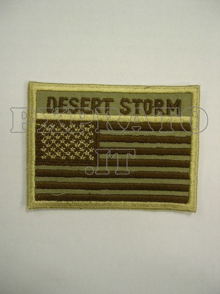 Patch Bandiera Americana USA Militare Operation Desert Storm Iraq 1991 Flag  