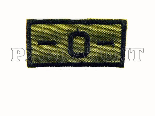 2 Patch Ricamate Bandiera Italia Con Nome E Gruppo Sanguigno | Personalizzabile Per Militare O Sportivo - Foto 7