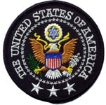 The United States Of America Patch Toppa Militare Americana USA Termoadesiva 
