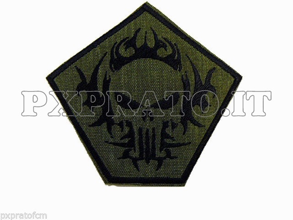 Patch SoftAir Toppa Soft Air Punisher Tribale Ricamo