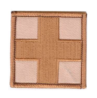 Toppa Gruppo Sanguigno Positivo Militare - Distintivo Croce Rossa Per Giubbotti E Zaini | 60x40mm - Foto 11