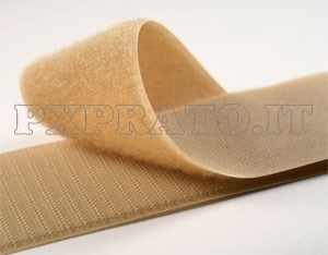 Velcro Sabbia Femmina + Maschio 10 cm x 1 mt 