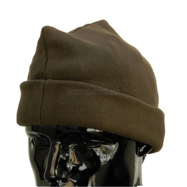 Bustina Cappello Berretto a 3 Tre Punte Militare Verde Pile Esercito 