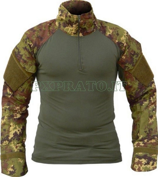 Combat Shirt Mimetica Vegetata Militare 