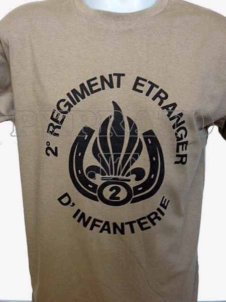 Maglietta Legione Straniera Francese 2 Regiment 