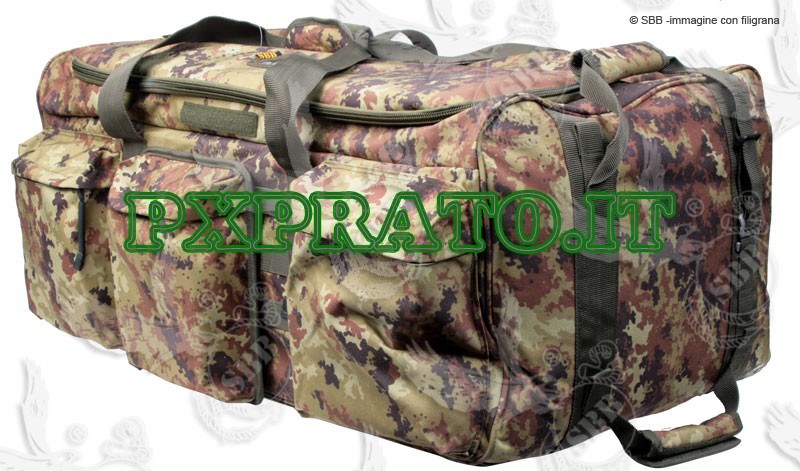 Trolley Militare Vegetato Borsa Da Trasporto Viaggio SBB 125 Litri  Deployment Bag Con Ruote - PXPrato