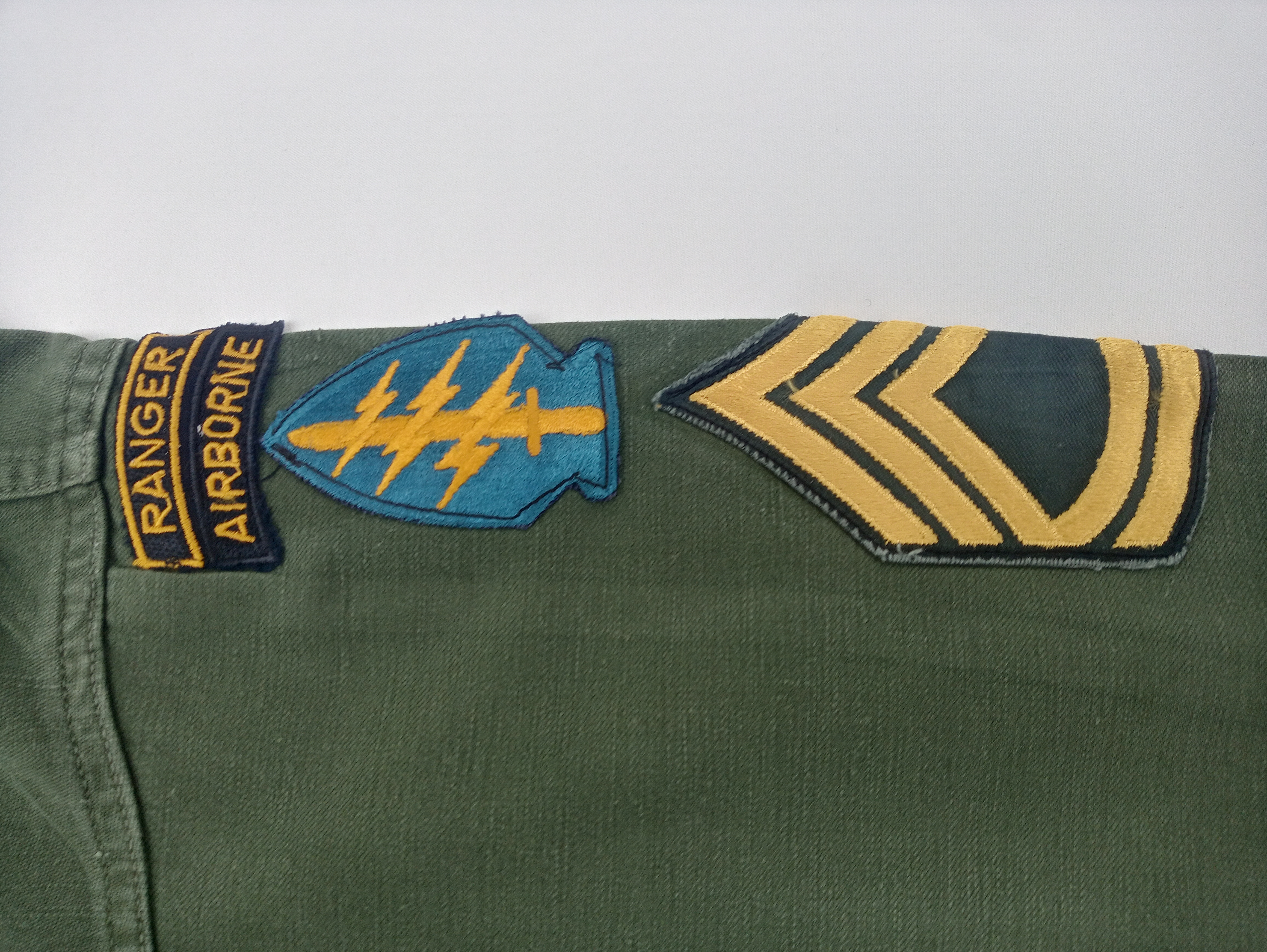 ジャケット・アウター US.ARMY SPECIAL WARFARE OG-107 US.ARMY SPECIAL WARFARE OG-107 | ヤマダウェブコム