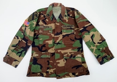 Camicia Da Campo US Army Woodland Mimetica - Manica Lunga - Nuova