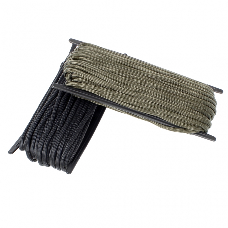 Paracord Nero 15m Ø3mm | Cordino Resistente Per Survival, Campeggio E Fai-da-te - Foto 5