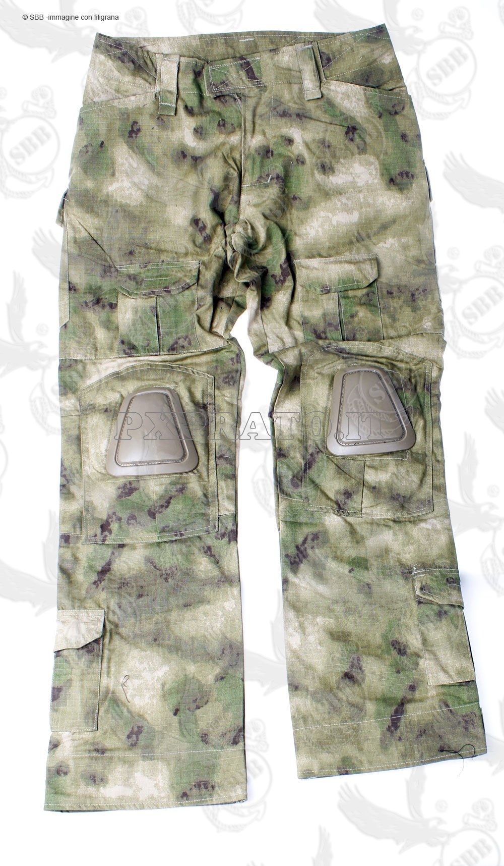Pantaloni Tattici Uomo Con Ginocchiere Integrate - Mimetica, Stretch Ripstop, Multitasca - Per Lavoro, Escursionismo E Combattimento
