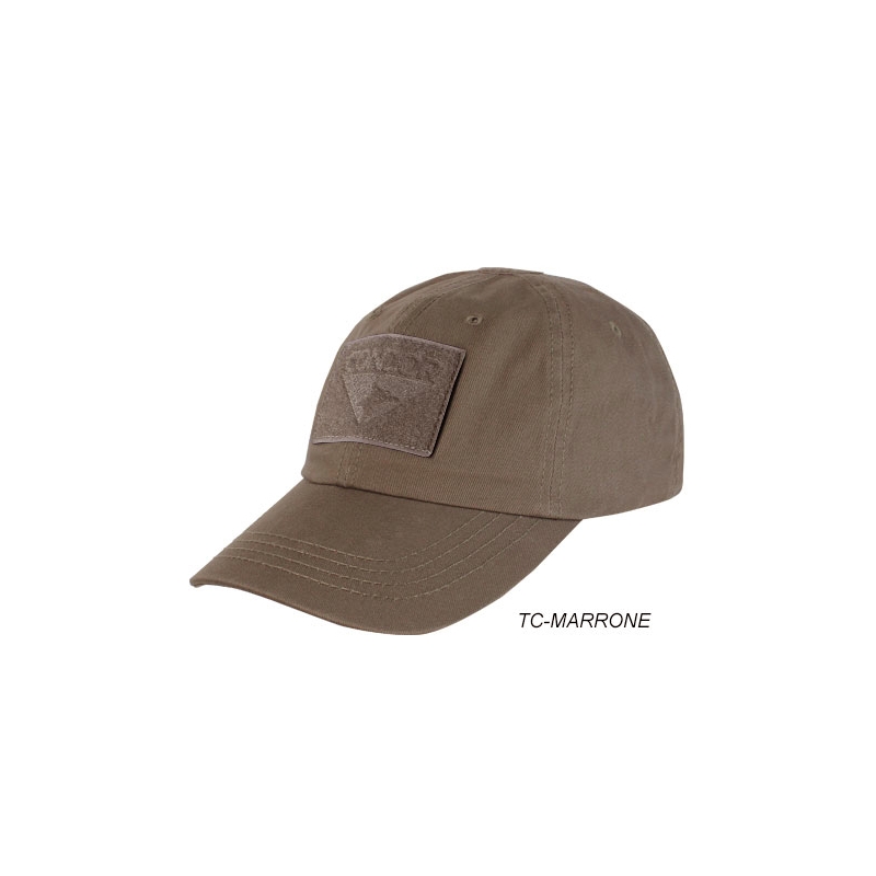 Berretto Tattico Condor Mesh Cap - Contractor Militare Per Softair - Colore Coyote Brown - Taglia Unica Regolabile