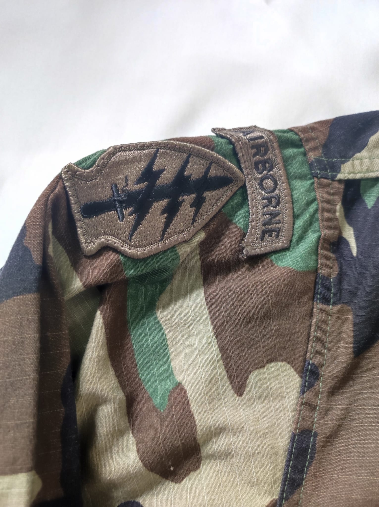 Surplus - Camicia Vintage 1/1 Raw Slim Fit Marrone M Uomo Casual Moda - Foto 6