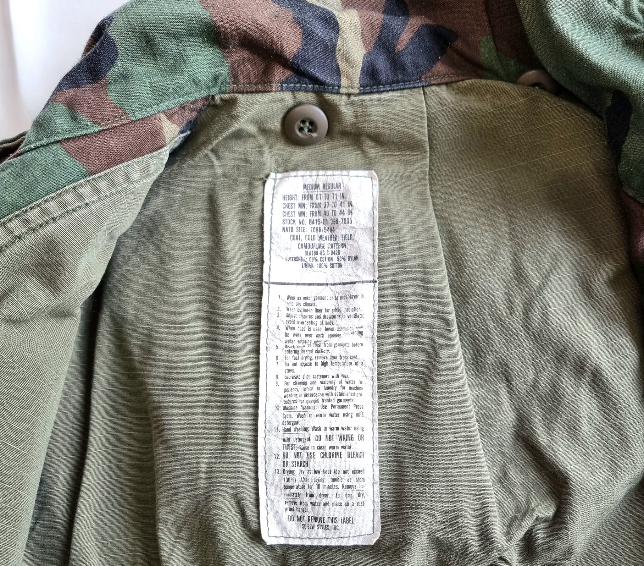 Camicia Militare US Air Force Bliss Woodland MS - Foto 8