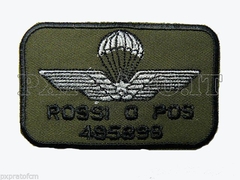 Brevetto Paracadutista Militare Personalizzato 
