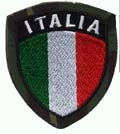 Patch Scudetto Italia Bandiera Militare Mimetica Camo