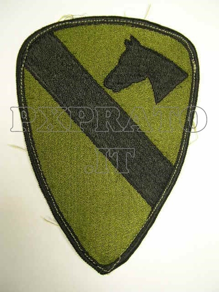 Patch USA 1 Cavalry Division Subdued