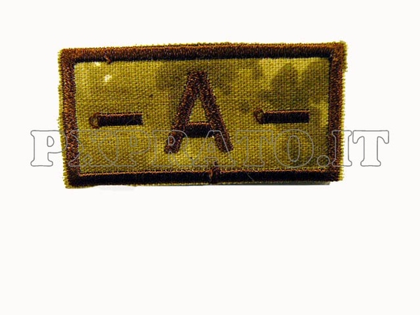 Patch di identificazione del gruppo sanguigno in PVC