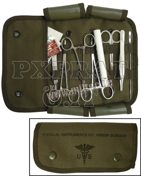 Kit Medico Chirurgico Militare Originale Americano Molle Pronto Soccorso  Sanitario First Aid MIL-TEC - PXPrato