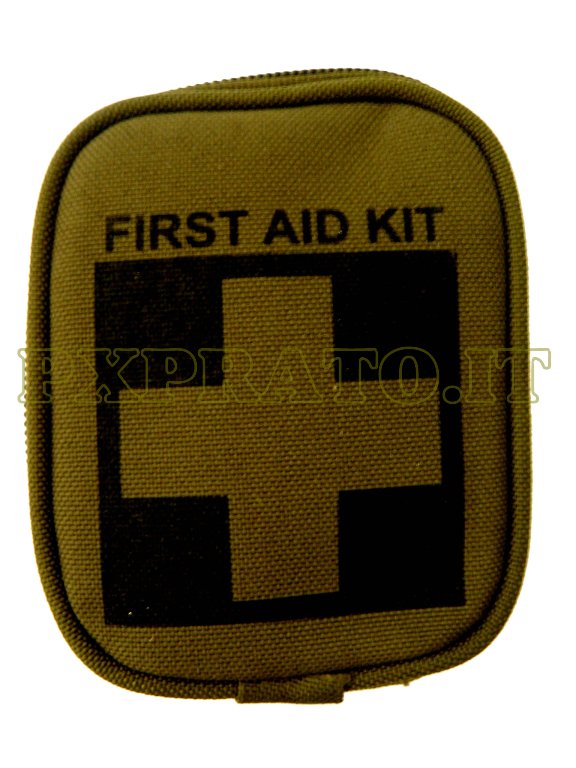 First Aid Kit Primo Soccorso Militare Verde CONDOR - PXPrato