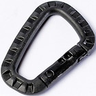 Moschettone Salewa 4 Pezzi Zaino Tattico Fibbia Moschettone Tattico Veloce Gancio In Plastica A Forma Di D Mosqueton EDC Gear Per Campeggio All'aperto Moschettone Ferrata - 9