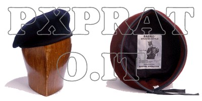 Basco Militare Spagnolo Blu Polizia - PXPrato