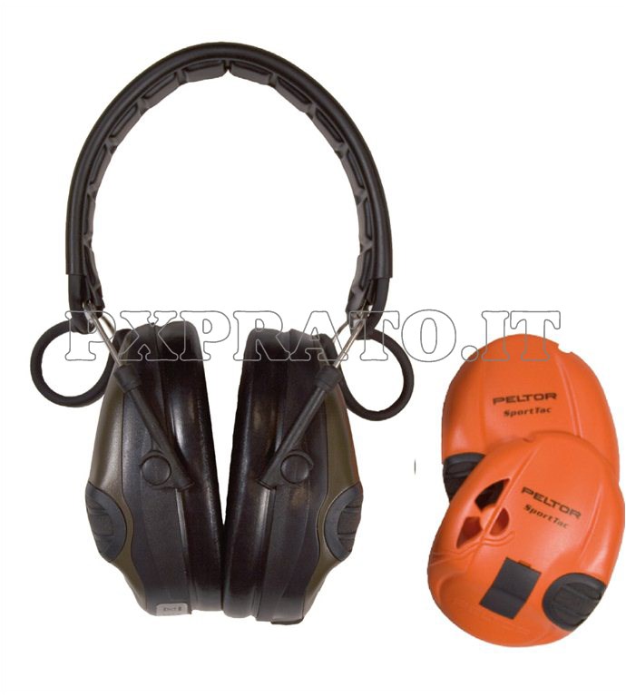 Cuffia Elettronica PELTOR Sport Tac Militare Antirumore VEGA HOLSTER -  PXPrato
