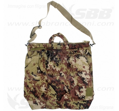 Sacca Porta Casco Militare Mil-Tec 13826005, Esercito CB, Per Softair E Collezionismo