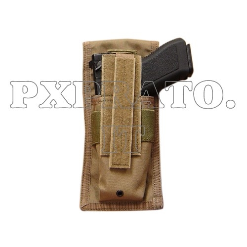 Tasca Porta Pistola Fondina MA10 Modulare Molle SoftAir Militare Coyote Tan  CONDOR Outdoor Modular Pistol Holster SBB - PXPrato