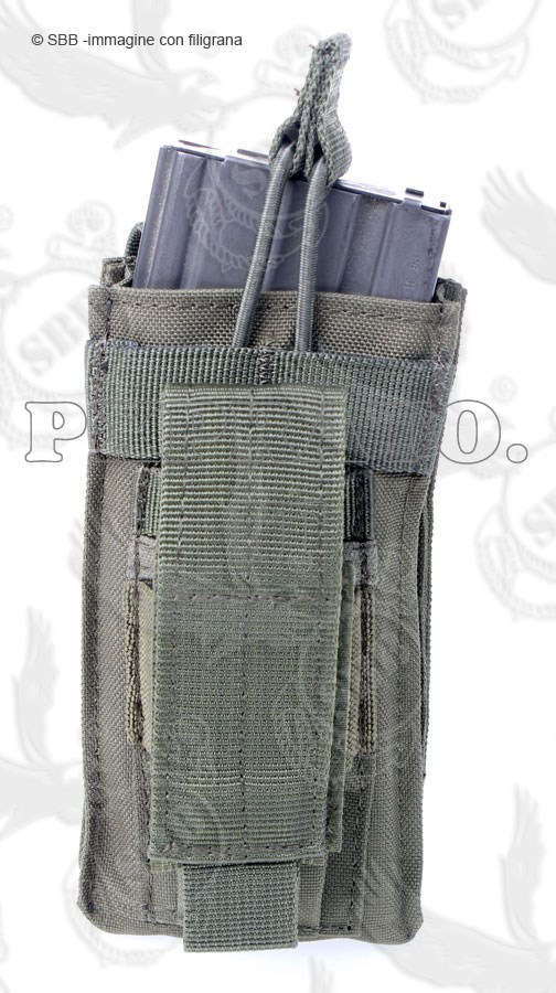 Tasca Porta Caricatore Combinato MA50 Kangaroo Verde per Fucile e Pistola 