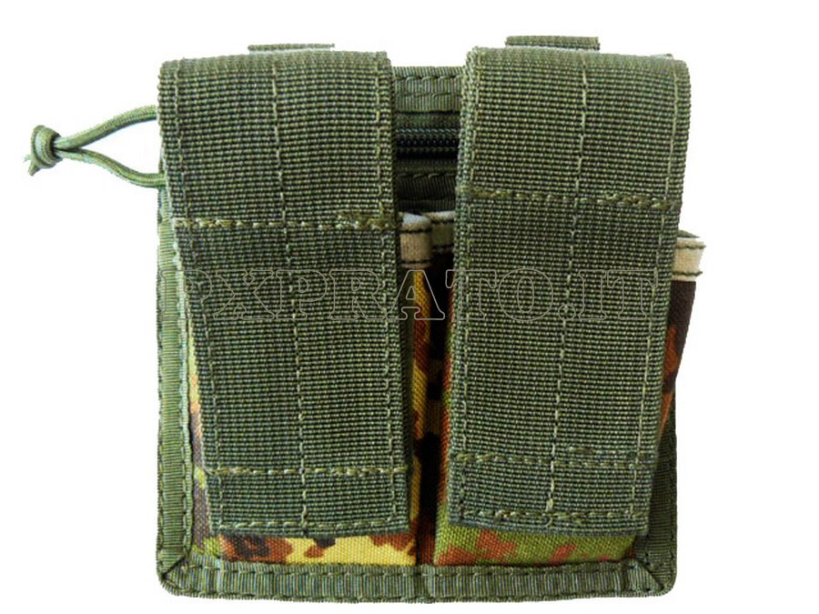 Marsupio Tattico Pouch Tattico Per Granate - Doppia Tasca Con Clip MOLLE Per Airsoft E Caccia Marsupio Tattico Molle