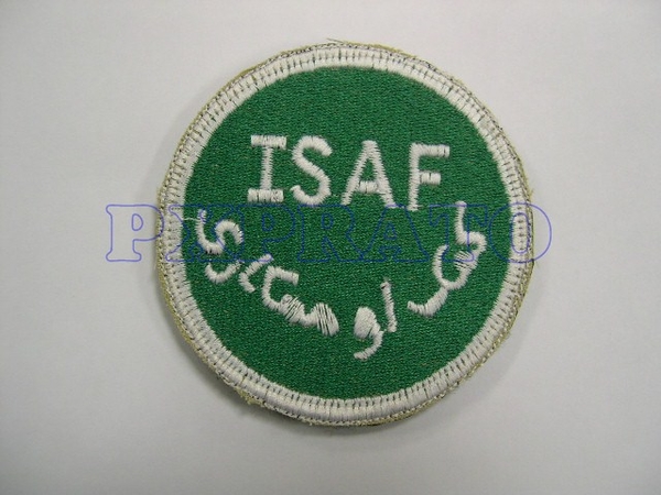ISAF Patch Militare International Security Assistance Force "Aiuto e Cooperazione" Missione Di Supporto Al Governo Dell'Afghanistan 2001
