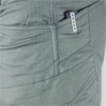 PANTALONE CARGO KAKI UOMO 6 TASCHE ESTIVO 3/4 ZIP TAGLIE M-3XL