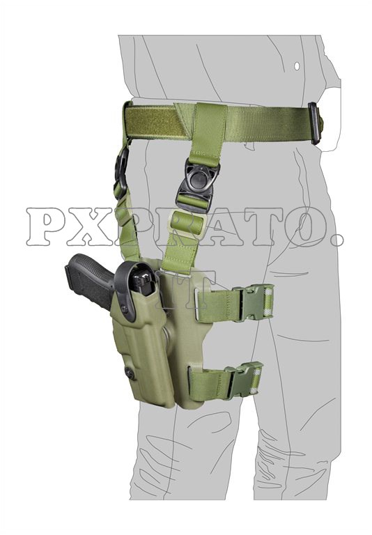 Costume Poliziotto Americano Per Adulto - Cintura E Pistola Giocattolo (Dress Up America)