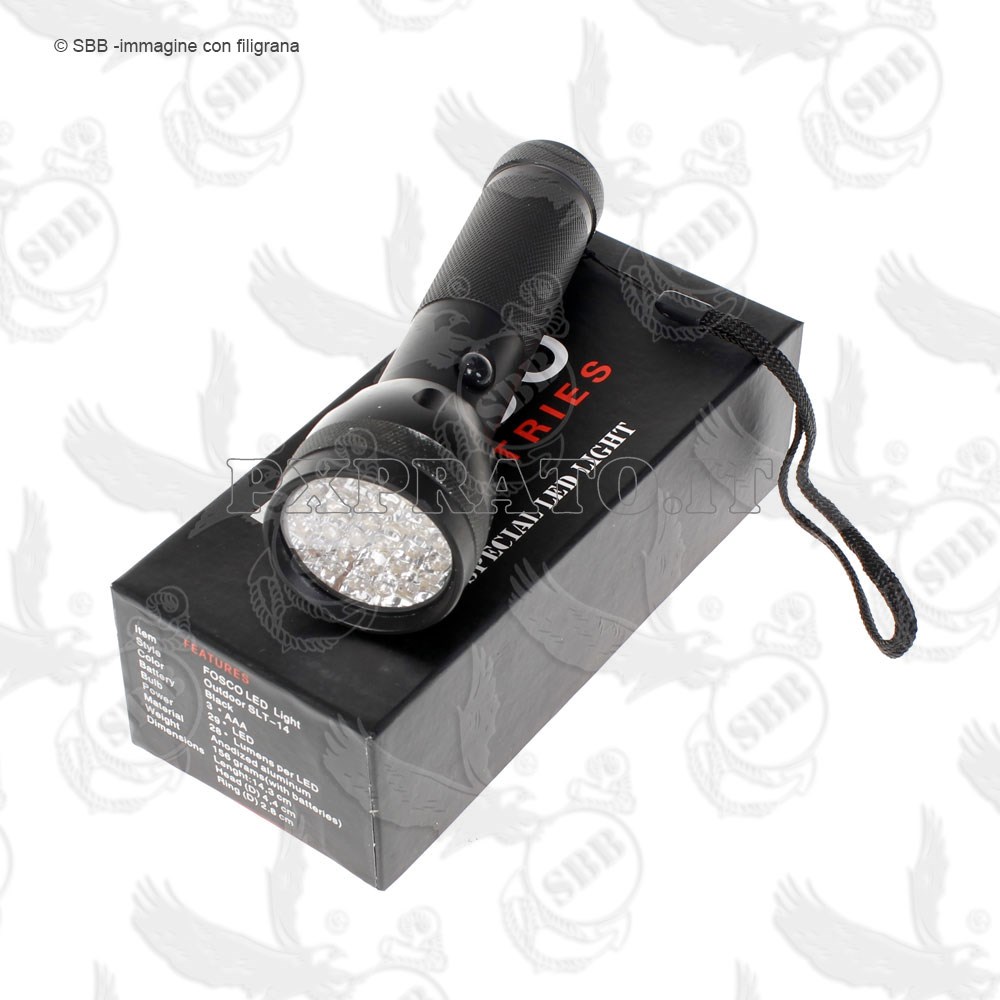 Nero TL-132 Campo Torcia Medio - Esercito Americano Militare LED Torcia - Foto 9