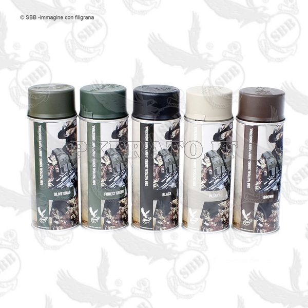 CARSKY Vernice Spray RAL 6003 Verde Oliva Opaco - 400ml - Per Industria, Carrozzeria, Fai Da Te
