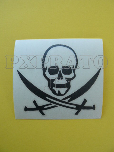 SkinoEu 2 X 14mm Adesivi Resinati 3D Stickers Cranio Teschio Dito - Foto 8