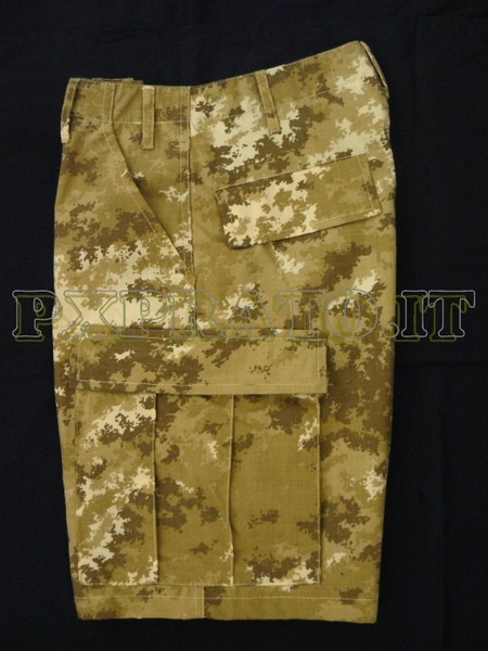 Pantalone Vegetato Desert Militare BDU Corto 