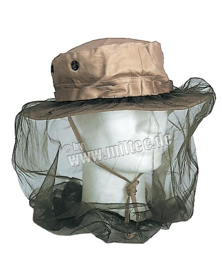 HunterBee Zanzariera Cappello Safari Cappello con Velo Protezione Zanzara Insetti Outdoor