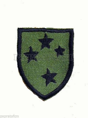 Patch USA 23 Infantry Division Vietnam War Toppa Scudetto Militare