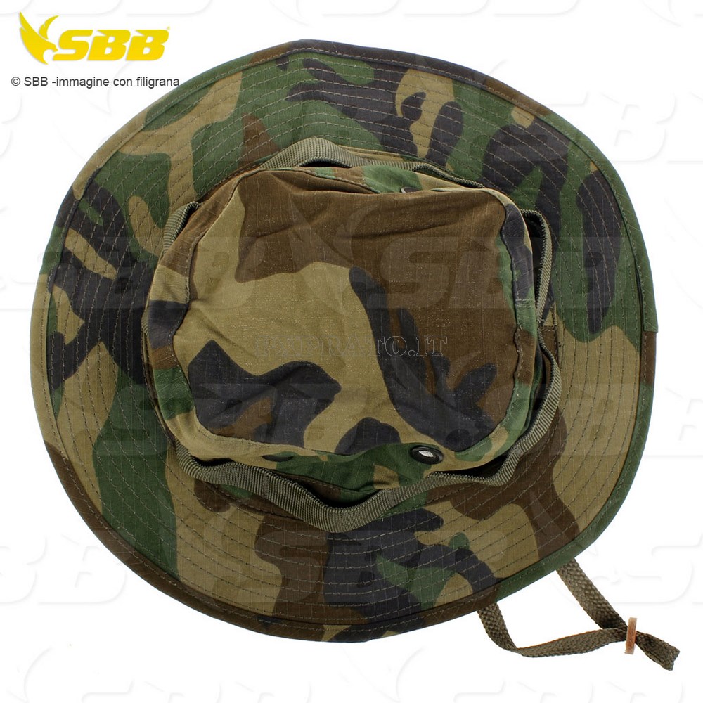 Cappello Jungle Woodland Camo Militare Caccia PXPrato
