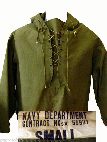 Original Rain Coat Us Navy WWII 