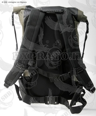 Zaino Moto Impermeabile 25L JDC - Nero Con Riflettori, Cuciture Termosaldate E Cinghie Regolabili - Foto 4