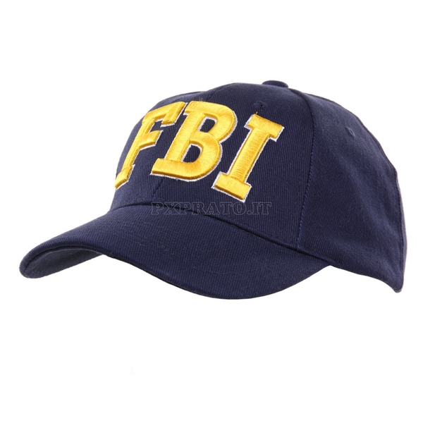 Berretto Cappello Militare Uomo Americano USA FBI 