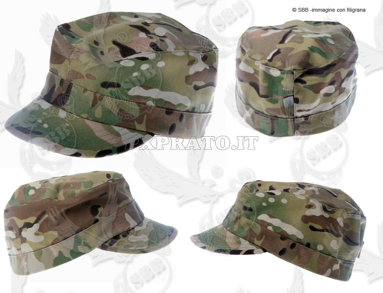 Berretto Militare US Army Rangers Ricamato – RFCO Nero Multicolor (KYS CAP581)