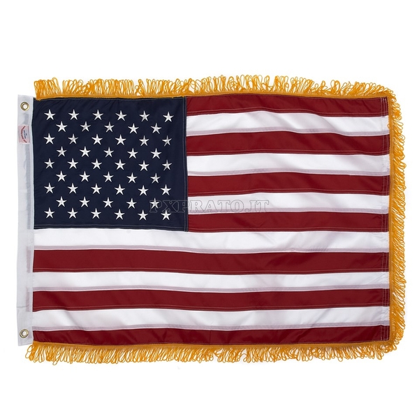 Bandiera Americana USA con Frange Small 