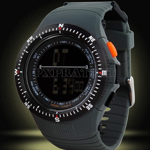 Orologio Militare da Polso Military Nero Impermeabile 50 Metri [01561N-E] -  PXPrato
