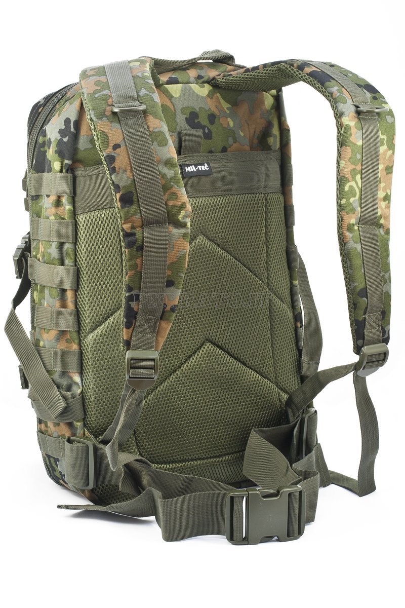 Zaino Tattico HUNTVP 36-45L Molle, Esercito Tedesco, Nylon, Per Outdoor E Combattimento