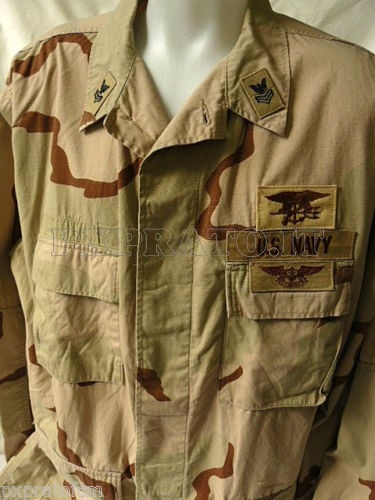 Combat Shirt 3 Colori Desert US Navy Seal XL-L