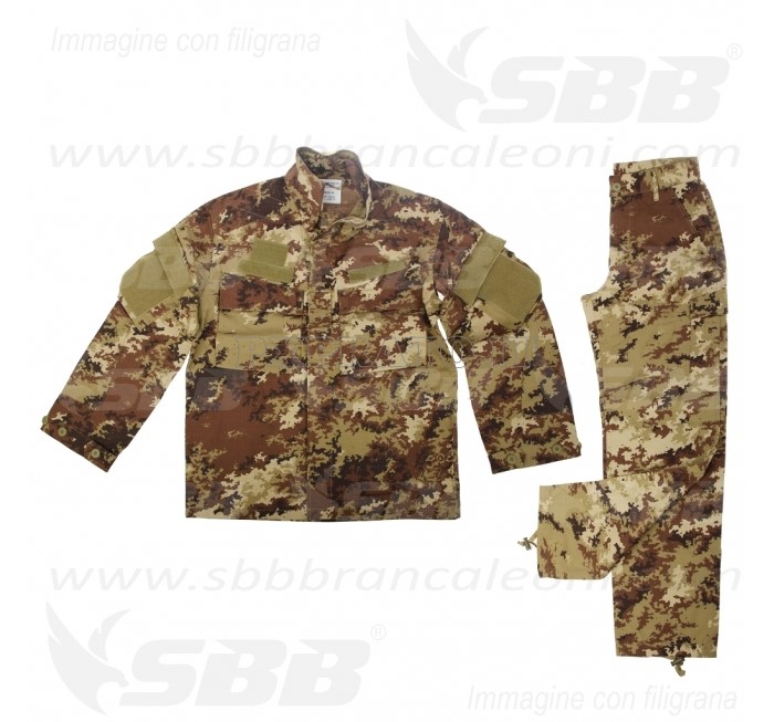 Borsa Da Viaggio Mimetica Flecktarn Con Gancio E Specchio - 33x25 Cm, Nylon, Per Toilette E Rasatura
