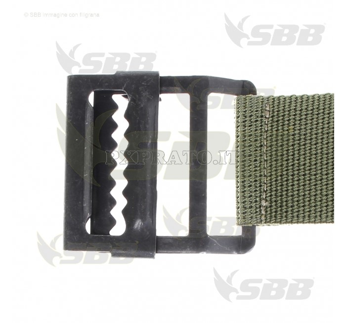 Cintura Logan Unisex Nera/Rossa In Tela - Stile E Qualà - Foto 8